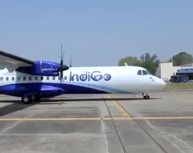 Indigo2 730x578 - लम्बे इंतजार  के  बाद ताज सिटी  का नाम भी हवाई दुनिया से जुड़ा