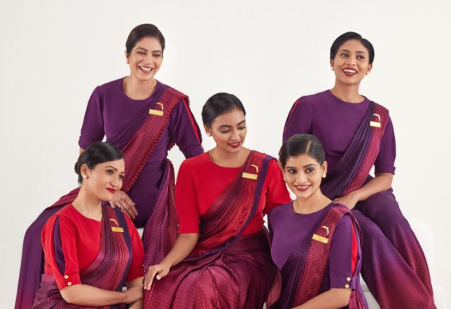 Air India dress - एयर इंडिया केबिन क्रू वर्दी विमानन इतिहास में सबसे प्रतिष्ठित वर्दियों में से एक